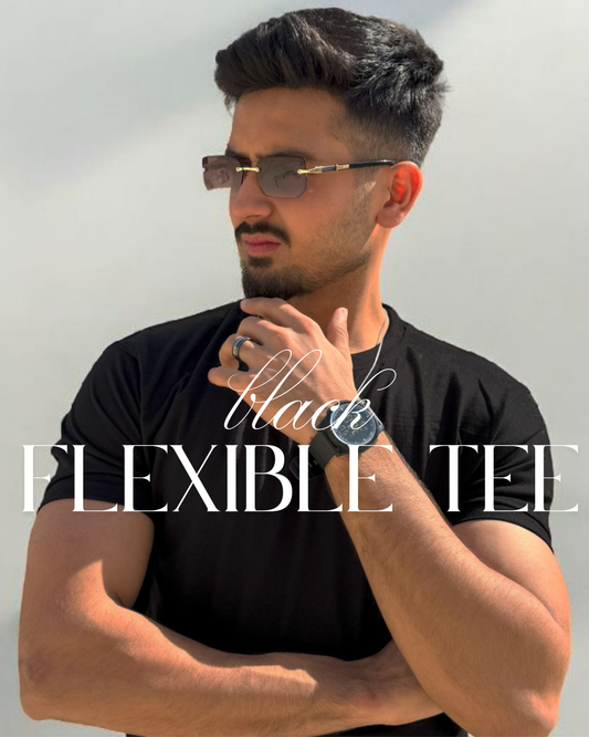 Flexible Black T-Shirt
